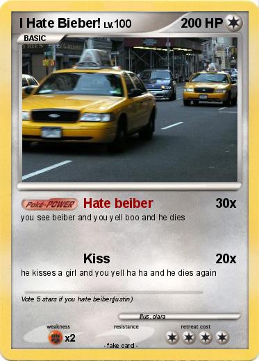 Pokemon I Hate Bieber!