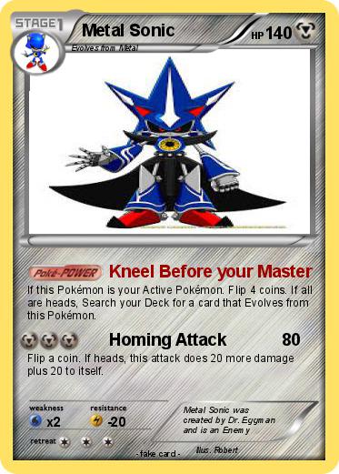 Pokemon Metal Sonic