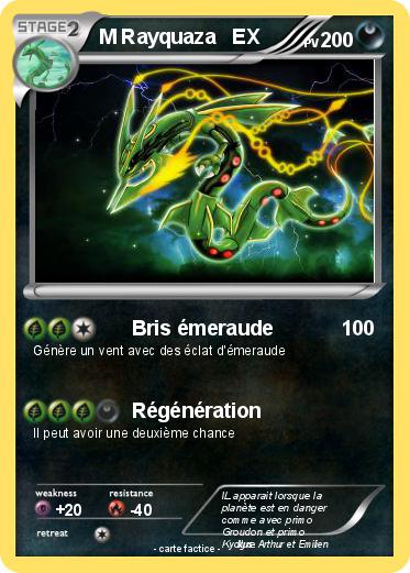 Pokemon M Rayquaza   EX