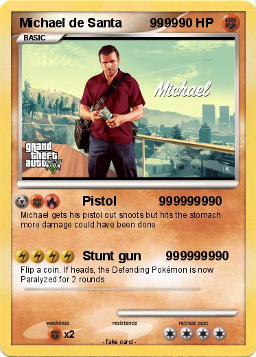 Pokemon Michael de Santa        9999