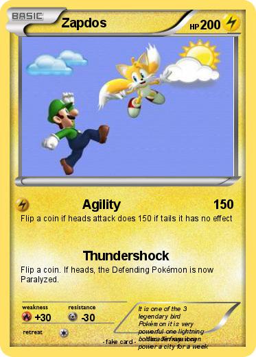 Pokemon Zapdos
