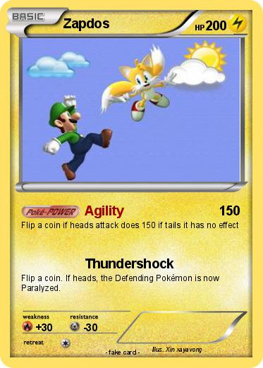 Pokemon Zapdos