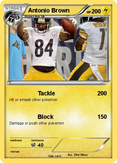 Pokemon Antonio Brown