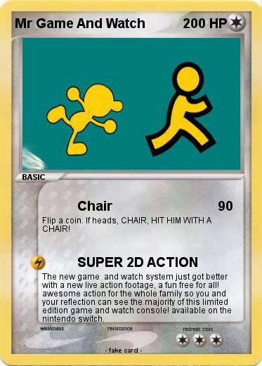 Pokemon Mr Game And Watch