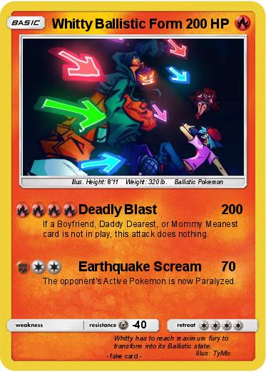 Pokemon Whitty Ballistic Form
