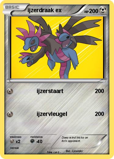Pokemon ijzerdraak ex