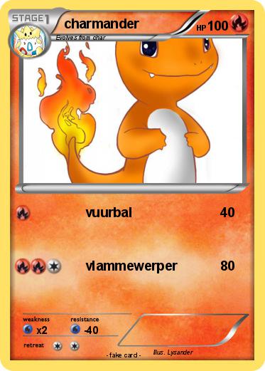 Pokemon charmander