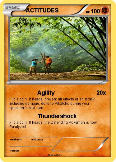 Pokemon ACTITUDES