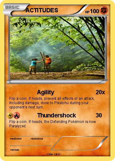 Pokemon ACTITUDES