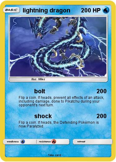 Pokemon lightning dragon
