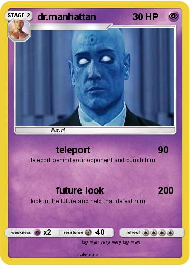 Pokemon dr.manhattan