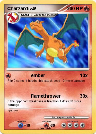 Pokemon Charzard