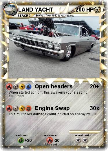 Pokemon LAND YACHT