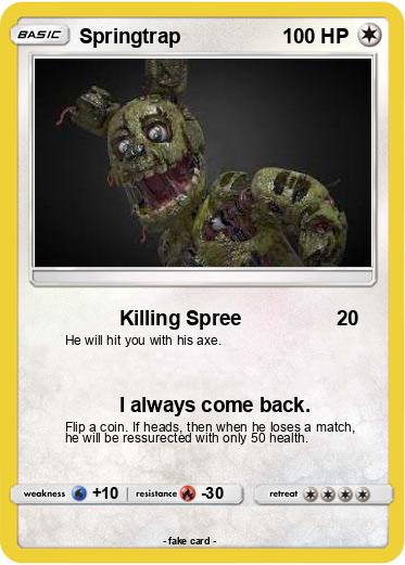 Pokemon Springtrap