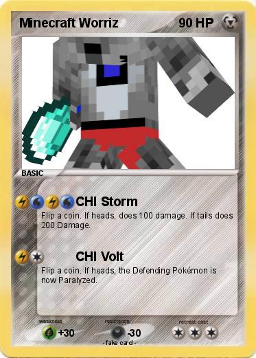 Pokemon Minecraft Worriz