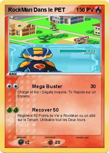 Pokemon RockMan Dans le PET