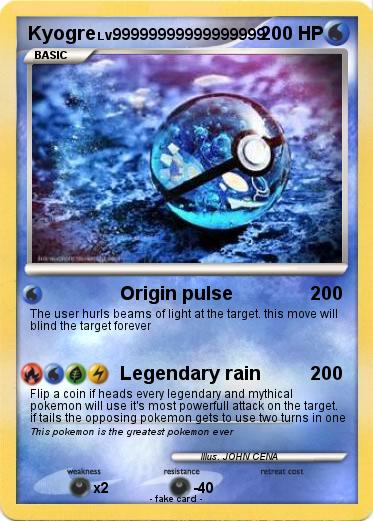 Pokemon Kyogre