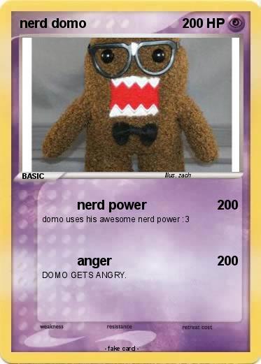 Pokemon nerd domo