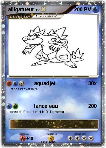 Pokemon alligatueur