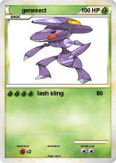 Pokemon genesect