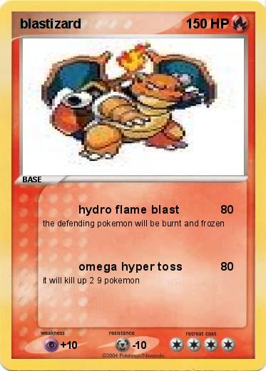 Pokemon blastizard