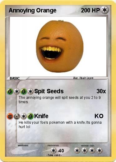 Pokemon Annoying Orange