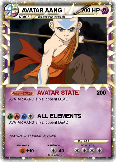 Pokemon AVATAR AANG