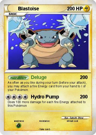 Pokemon Blastoise