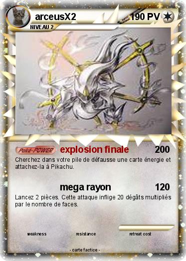 Pokemon arceusX2