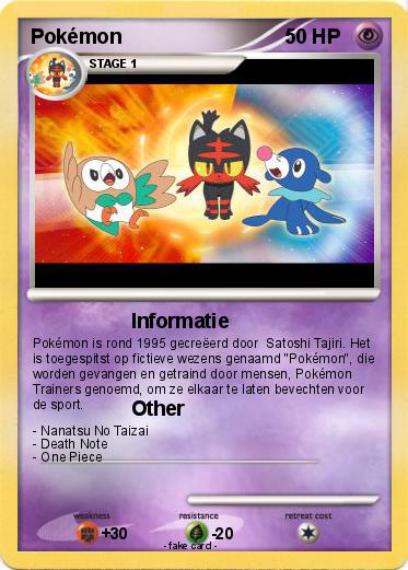 Pokemon Pokémon