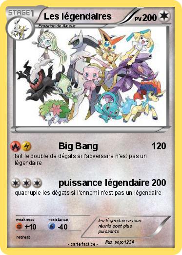 Pokemon Les légendaires