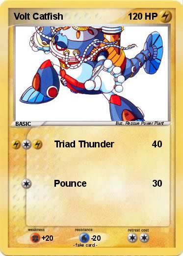 Pokemon Volt Catfish