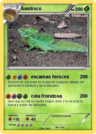 Pokemon basilisco