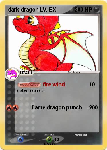 Pokemon dark dragon LV. EX