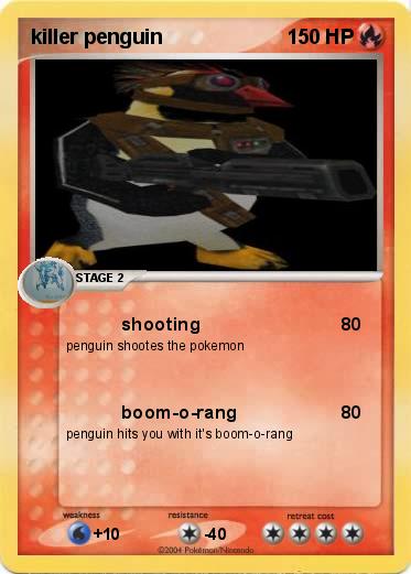 Pokemon killer penguin
