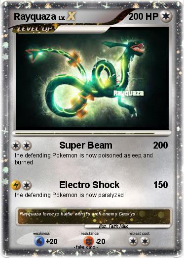 Pokemon Rayquaza