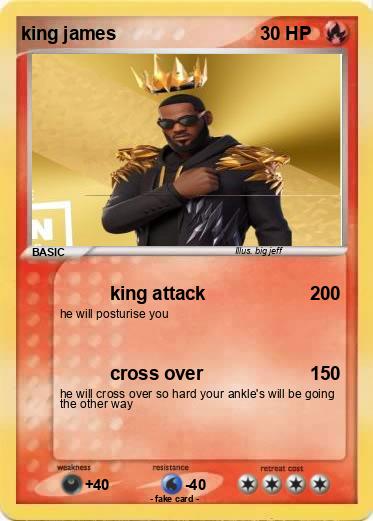 Pokemon king james