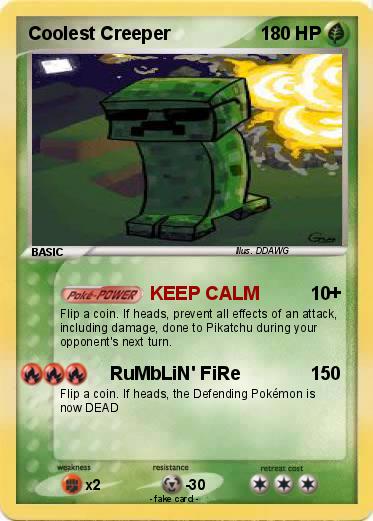 Pokemon Coolest Creeper