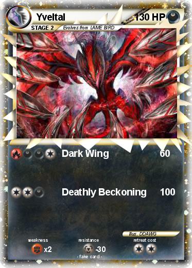 Pokemon Yveltal