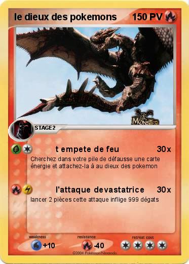 Pokemon le dieux des pokemons