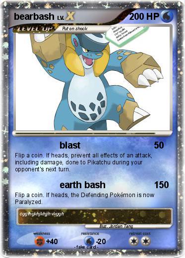 Pokemon bearbash