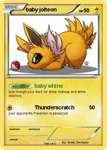Pokemon baby jolteon
