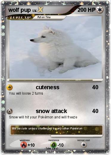 Pokemon wolf pup