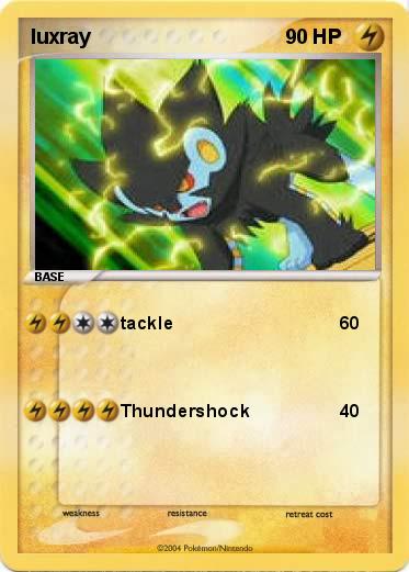 Pokemon luxray