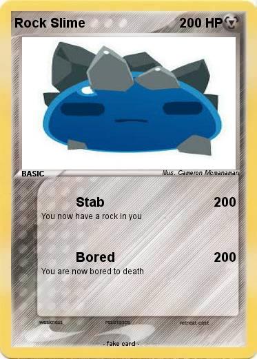 Pokemon Rock Slime
