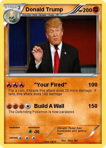 Pokemon Donald Trump