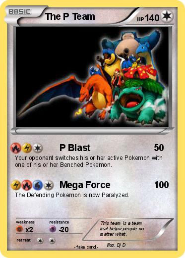 Pokemon The P Team
