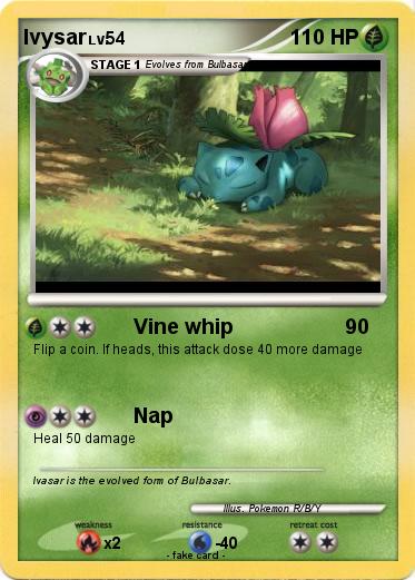 Pokemon Ivysar