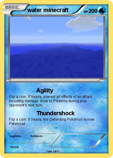 Pokemon water minecraft