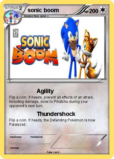 Pokemon sonic boom